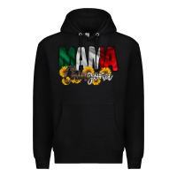 Black mama chingona Premium Hoodie - RacoonDesign