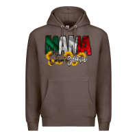 Coffee mama chingona Premium Hoodie - RacoonDesign