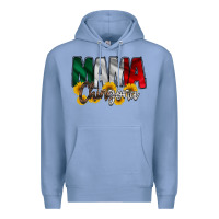 Colony Blue mama chingona Premium Hoodie - RacoonDesign