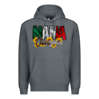 Rock mama chingona Premium Hoodie - RacoonDesign