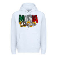 White mama chingona Premium Hoodie - RacoonDesign