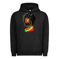 Pigment Black juneteenth black women Urban Hoodie - HRA Design Shop