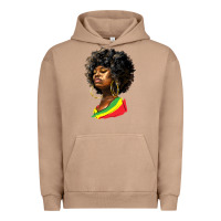 Pigment Burro juneteenth black women Urban Hoodie - HRA Design Shop
