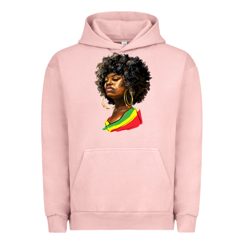 Juneteenth Black Women Urban Hoodie by HRA Design Shop | Teevron