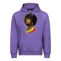 Tulip juneteenth black women Urban Hoodie - HRA Design Shop