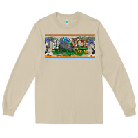 Mushroom love texas armadillo license plate Long Sleeve Tee - BarkalooDesign