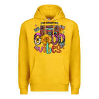 Lemon good vibes cassette boombox Premium Hoodie - FaDigitalArtStudio