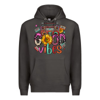 Smoke good vibes cassette boombox Premium Hoodie - FaDigitalArtStudio
