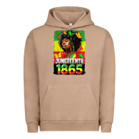 Pigment Burro juneteenth 1865 black freedom Urban Hoodie - HRA Design Shop