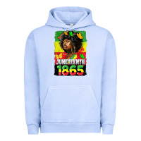Pigment Grape Ice juneteenth 1865 black freedom Urban Hoodie - HRA Design Shop