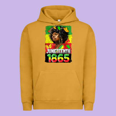 Juneteenth 1865 Black Freedom Urban Hoodie Designed By Hra Design Shop