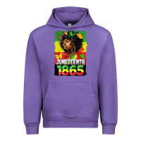Tulip juneteenth 1865 black freedom Urban Hoodie - HRA Design Shop