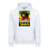White juneteenth 1865 black freedom Urban Hoodie - HRA Design Shop