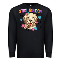 Black stay golden Premium Sweatshirt - MaliasSmallBusiness