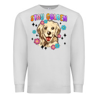 Dove Grey stay golden Premium Sweatshirt - MaliasSmallBusiness