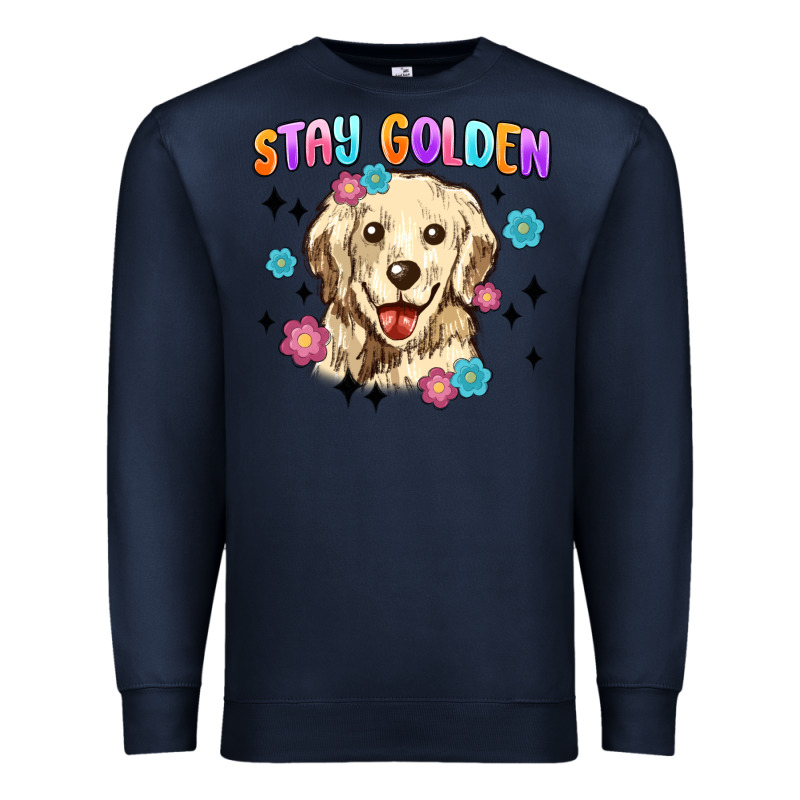 Stay Golden Premium Sweatshirt by MaliasSmallBusiness | Teevron