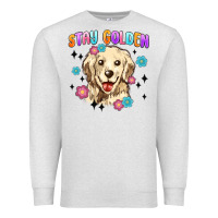 Oatmeal Heather stay golden Premium Sweatshirt - MaliasSmallBusiness