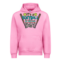 Fuchsia Pink softball Urban Hoodie - CowhideDigitalArt