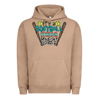 Pigment Burro softball Urban Hoodie - CowhideDigitalArt