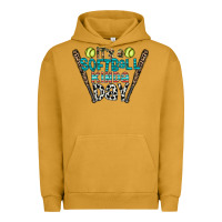 Pigment Peanut Butter softball Urban Hoodie - CowhideDigitalArt