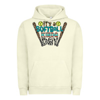 Pigment Pistachio softball Urban Hoodie - CowhideDigitalArt