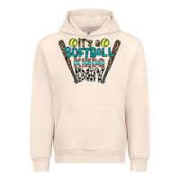 Sandshell softball Urban Hoodie - CowhideDigitalArt