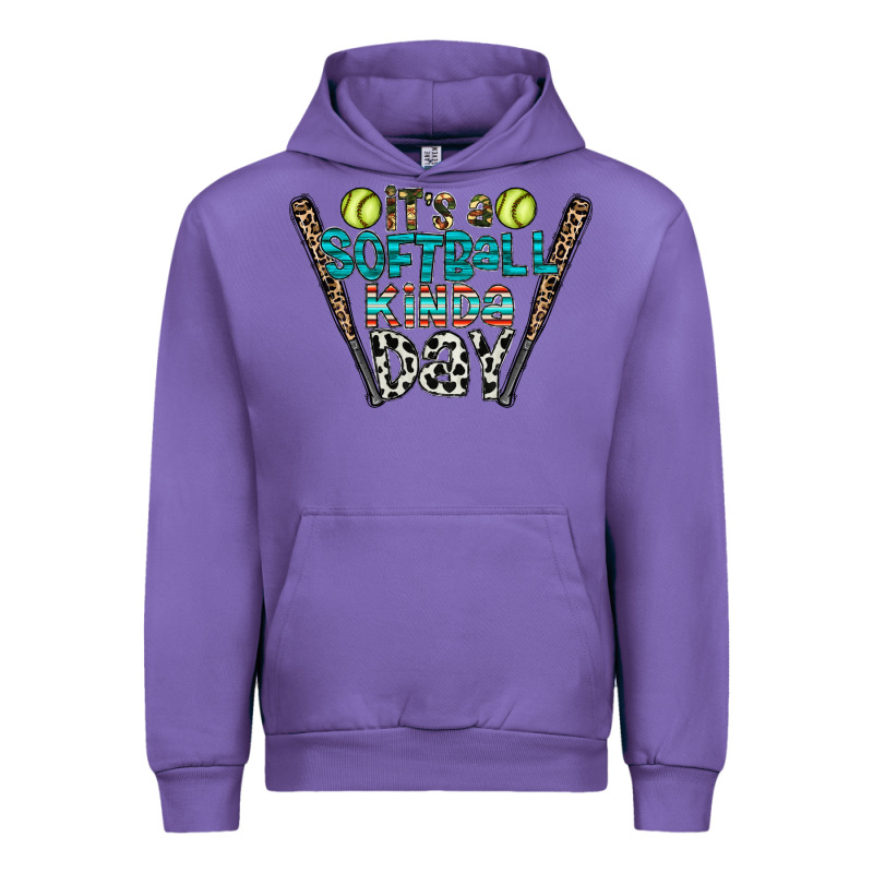 Softball Urban Hoodie by CowhideDigitalArt | Teevron