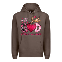 Coffee with god all things are possible Premium Hoodie - OliviaCreatesArt