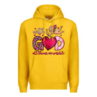 Lemon with god all things are possible Premium Hoodie - OliviaCreatesArt