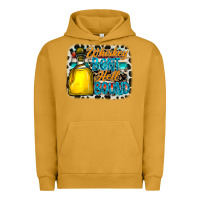 Pigment Peanut Butter whiskey bent hell bound Urban Hoodie - CowhideDigitalArt