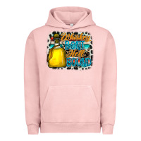 Pigment Salmon whiskey bent hell bound Urban Hoodie - CowhideDigitalArt
