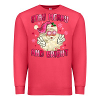 Cardinal stay merry and bright Premium Sweatshirt - MaliasSmallBusiness