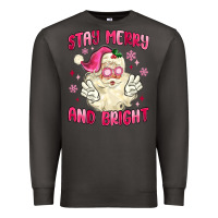 Smoke stay merry and bright Premium Sweatshirt - MaliasSmallBusiness