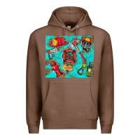 Chestnut firefighter elementary Premium Hoodie - HRA Design Shop