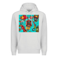 Dove Grey firefighter elementary Premium Hoodie - HRA Design Shop