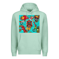 Seafoam firefighter elementary Premium Hoodie - HRA Design Shop