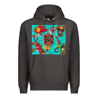 Smoke firefighter elementary Premium Hoodie - HRA Design Shop