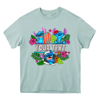 Arona Your Text Stich Heavy Core Tee - CowhideDigitalArt