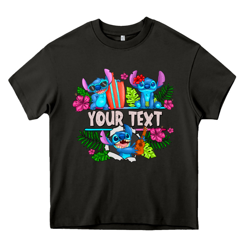 Your Text Stich Heavy Core Tee by CowhideDigitalArt | Teevron