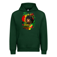 Forest Green free ish since 1865 Urban Hoodie - HRA Design Shop