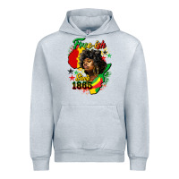 Heather Grey free ish since 1865 Urban Hoodie - HRA Design Shop
