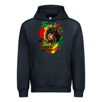 Navy free ish since 1865 Urban Hoodie - HRA Design Shop