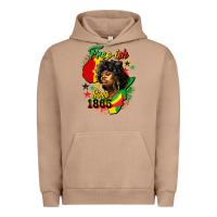 Pigment Burro free ish since 1865 Urban Hoodie - HRA Design Shop