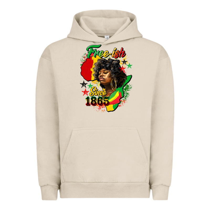 Free Ish Since 1865 Urban Hoodie by HRA Design Shop | Teevron