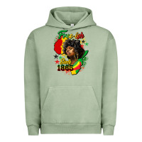 Pigment Oil Green free ish since 1865 Urban Hoodie - HRA Design Shop