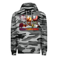 Slate Camo hallothanksmas halloween thanksgiving  christmas wine Premium Hoodie - FaDigitalArtStudio