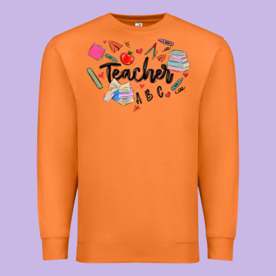 Premium Sweatshirt teacher heart