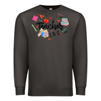 Smoke teacher heart Premium Sweatshirt - MaliasSmallBusiness