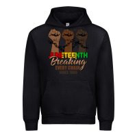 Black breaking every chain since 1865 Urban Hoodie - HRA Design Shop