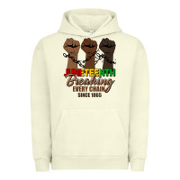Pigment Pistachio breaking every chain since 1865 Urban Hoodie - HRA Design Shop